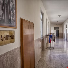Il corridoio della Scuola Primaria